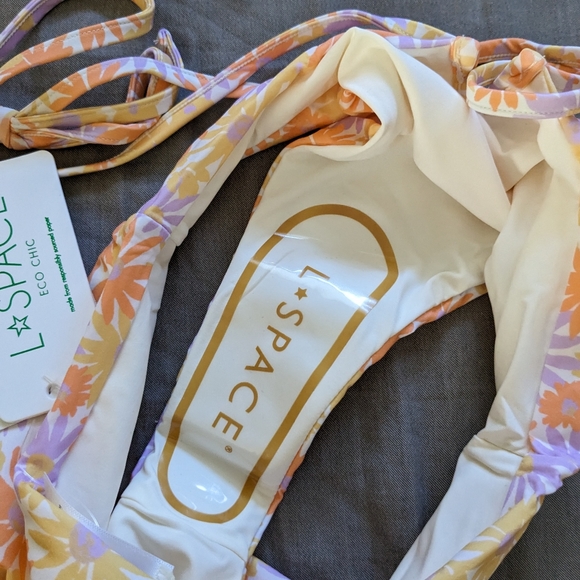 L*Space Helena Joy Bikini Set Oopsie Daisy - Picture 4 of 4